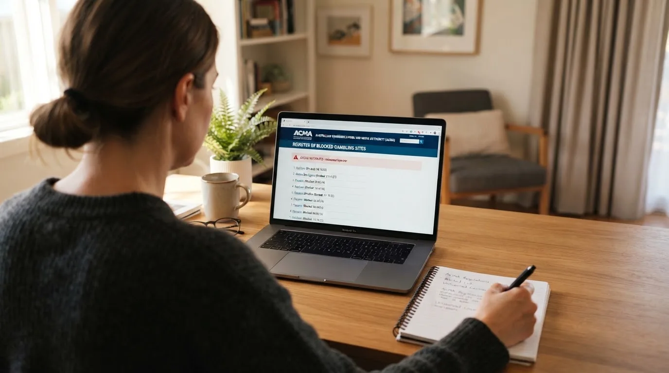 A laptop screen split between two browser tabs, one showing a comparison table and the other a search results page.